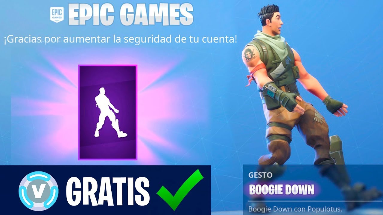 Como Conseguir Gratis El Nuevo Baile Boogie Down Fortnite Youtube