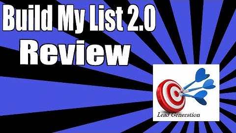 Build My List 2.0 Review - Can You Earn From This?