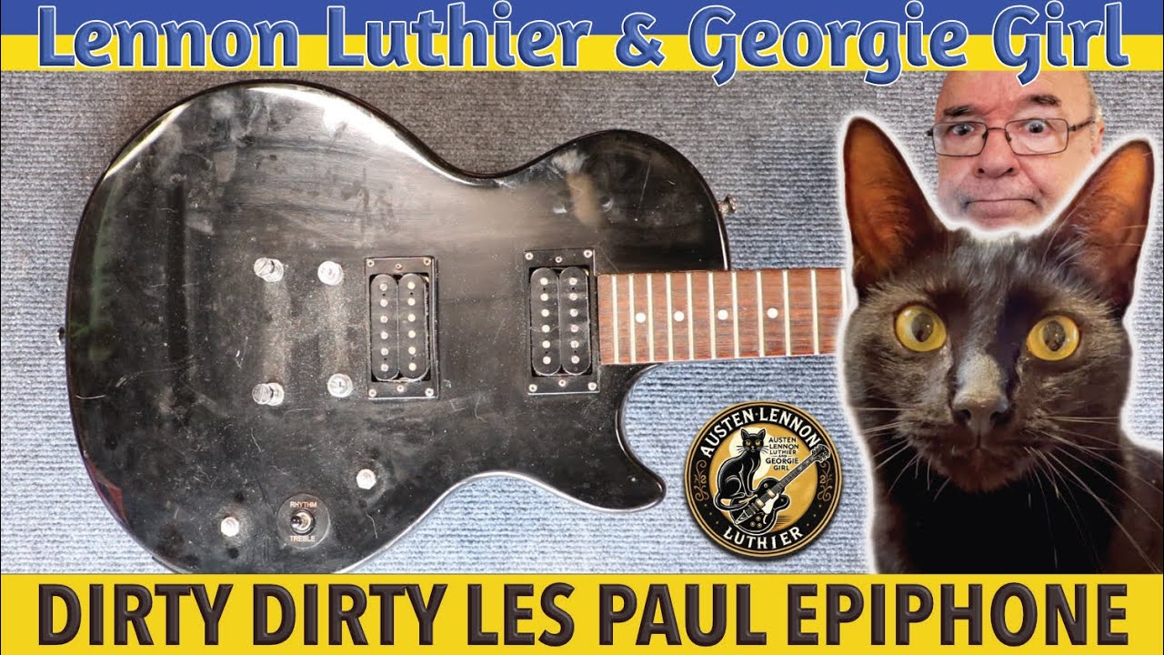 2013 Les Paul Epiphone Special 2 - a dirty dirty girl. - YouTube