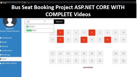 ASP.NET CORE Complete Scratched Based Course | Real time Project Bus Ticket Booking