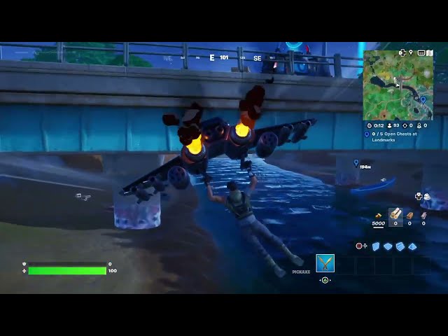 How to Travel Under Different Bridges - Fortnite Quest