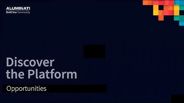 Aluminate Community Builder - Jobs & Opportunities