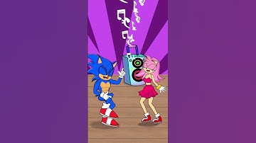 Thumbnail of Sonic Exciting Dance | Dance With Sonic | Shadow Joke #shorts #sonic #funny #dance #amy