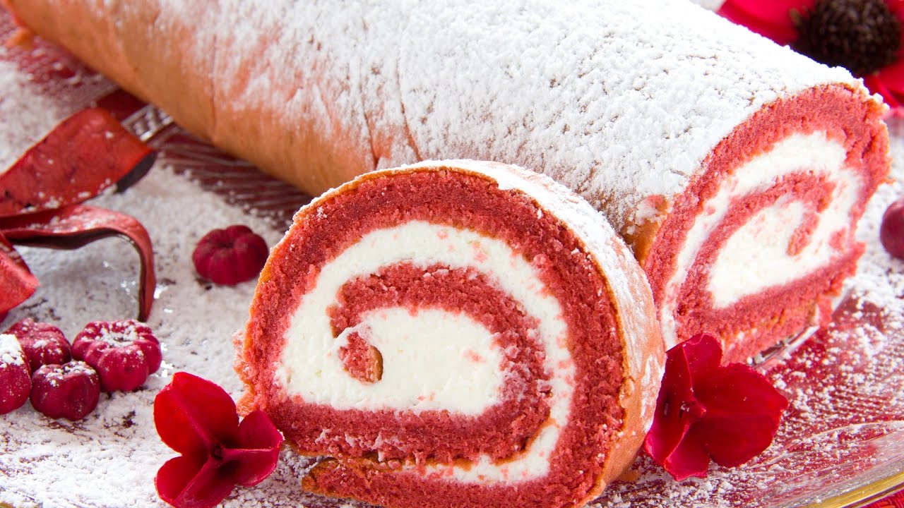 Tronchetto Di Natale Ernst Knam.Rotolo Red Velvet Ricetta It Youtube