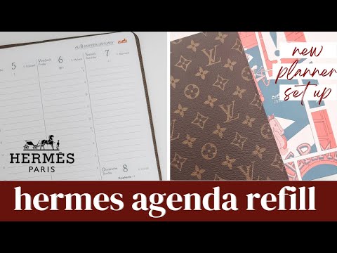 Unboxing Louis Vuitton 2021 Small (PM) Agenda Refill 