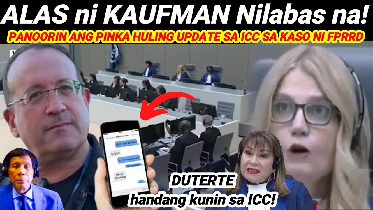 KAKAPASOK LANG! Atty Kaufman Nilabas na ang Alas at Buong Talino para  ipanalo si FPRRD sa ICC