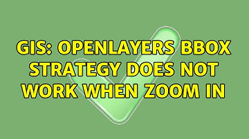 GIS: OpenLayers bbox strategy does not work when zoom in