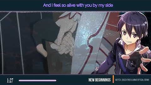 NIGHTCORE | New Beginnings | Neffex | SAO AMV