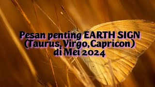 Pesan penting EARTH SIGN(Taurus,Virgo,Capricon)'NAIKAN VIBRASIMU, JAGA KESEHATAN' | Aurelia Tarot