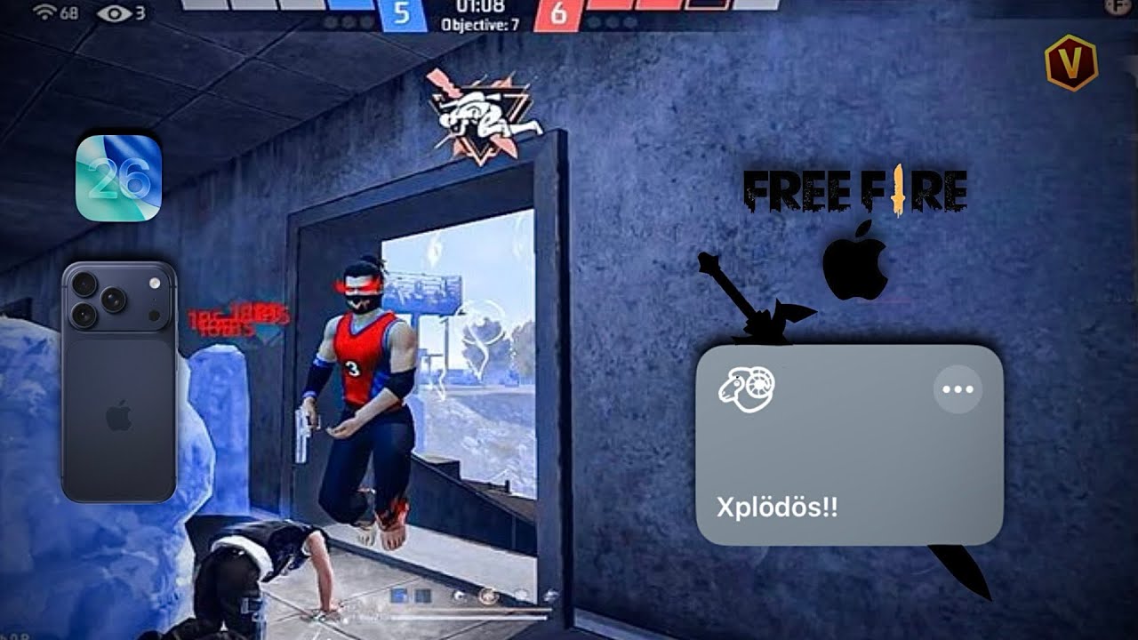 اقوى بانل فري فاير dns  مدفوعة مجانا خاصة بالايفون و شغالة لجميع الاصدارات ios 15/16/17/18/26 2026🔰🚀