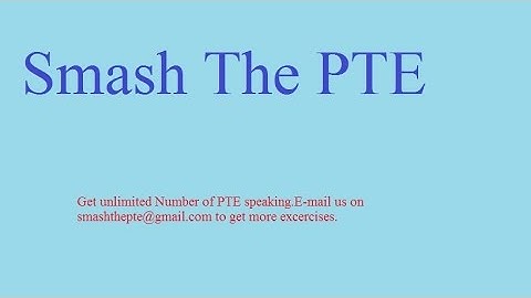 Retell Lecture test 1