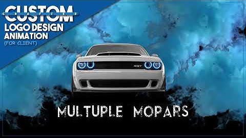 sport car intro video for automotive youtube channel done by DEZINOCRAFT