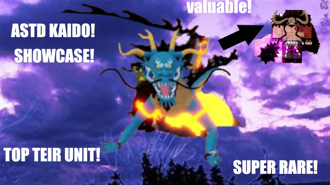 CLUB BEAST! KAIDO SHOWCASE ASTD! NEW! UPDATED! UPDATE! ONE OF TOP MOST RARE  ASTD UNITS! ALL FORMS! 