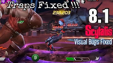 8.1.6 Scytalis Invisible Traps is Fixed | Visual and Animation Bugs are Fixed