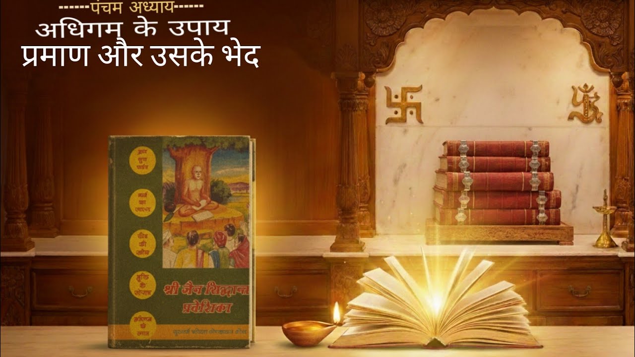 अधिगम के उपाय(अध्याय 5)| जैन सिद्धांत प्रवेशिका।  (PT.20)|| नवीन जैन