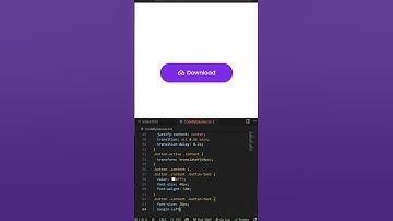 ⏬ Progressive Download Button Animation #webdevelopment #coding #animation #shorts