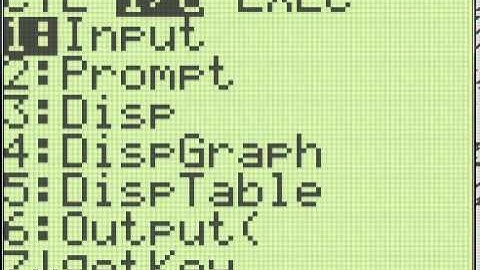 TI 83/84+ Programming - How to use the For Loop!