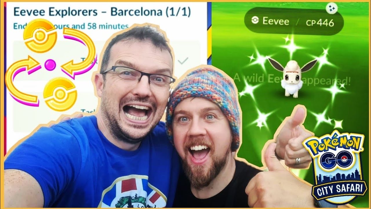 IF EEVEE SHINES I WILL TRADE IT - Barcelona City Experience Feat. 