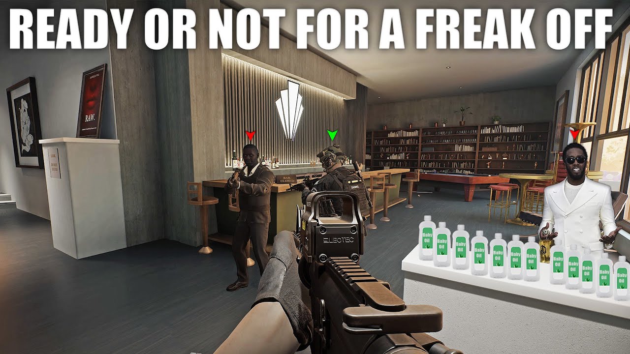 We Sneak Into A Diddy Party And Survive... - YouTube