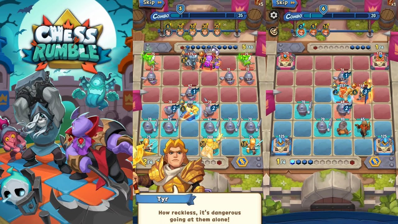 Chess Rumble - Part 1 - PVP Card Battle - YouTube