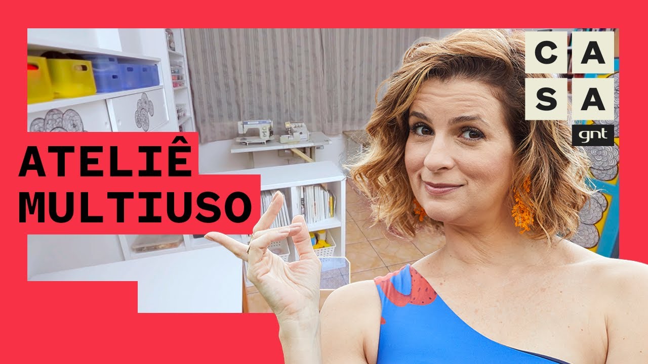 ESCRITÓRIO e ATELIÊ: como organizar espaço multifuncional | Dica de Organização | Micaela Góes