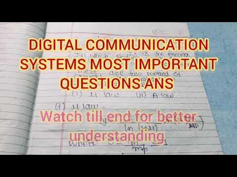 Digital communication systems important topic. Lecture3 companding A ...