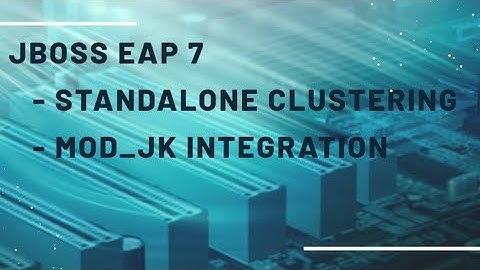 Jboss EAP 7 - standalone clustering(TCP) with apache (mod_jk) integration & Apache monitoring