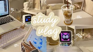 Study vlog *struggling*, math revision, midsem break, Shopee find (universal pencil), meet Hiro 🐹