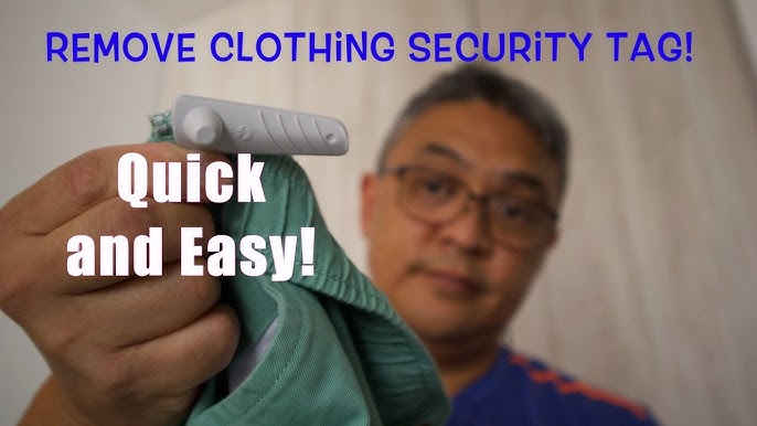 How to remove a security tag from clothing - Life Hack DIY 