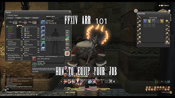 FFXIV ARR 101 Episode 11: How To Equip a Job (Short Video, No Gameplay)
