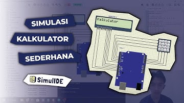 Simulasi Kalkulator Sederhana - SimulIDE