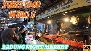 Night Street Food in Bali | Exploring Denpasar Night Market