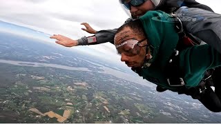 Skydive Baltimore 2022 | To Da lute First Time #skydiving #skydivebaltimore #skydive