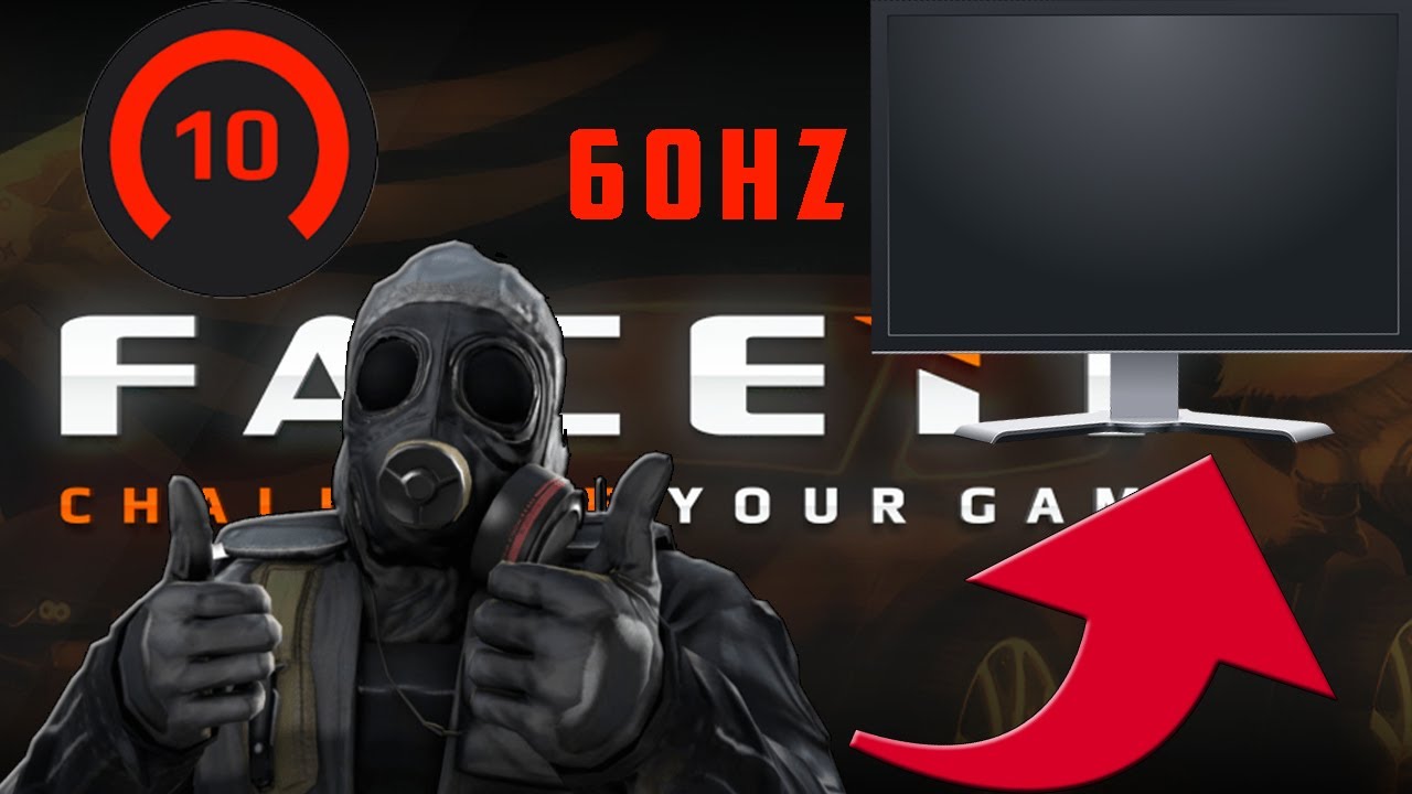 Subi a nivel 10 en Faceit con un monitor de 60hz + tips | CSGO
