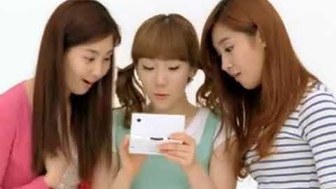 SNSD - Nintendo DSi New CF (Part 3)