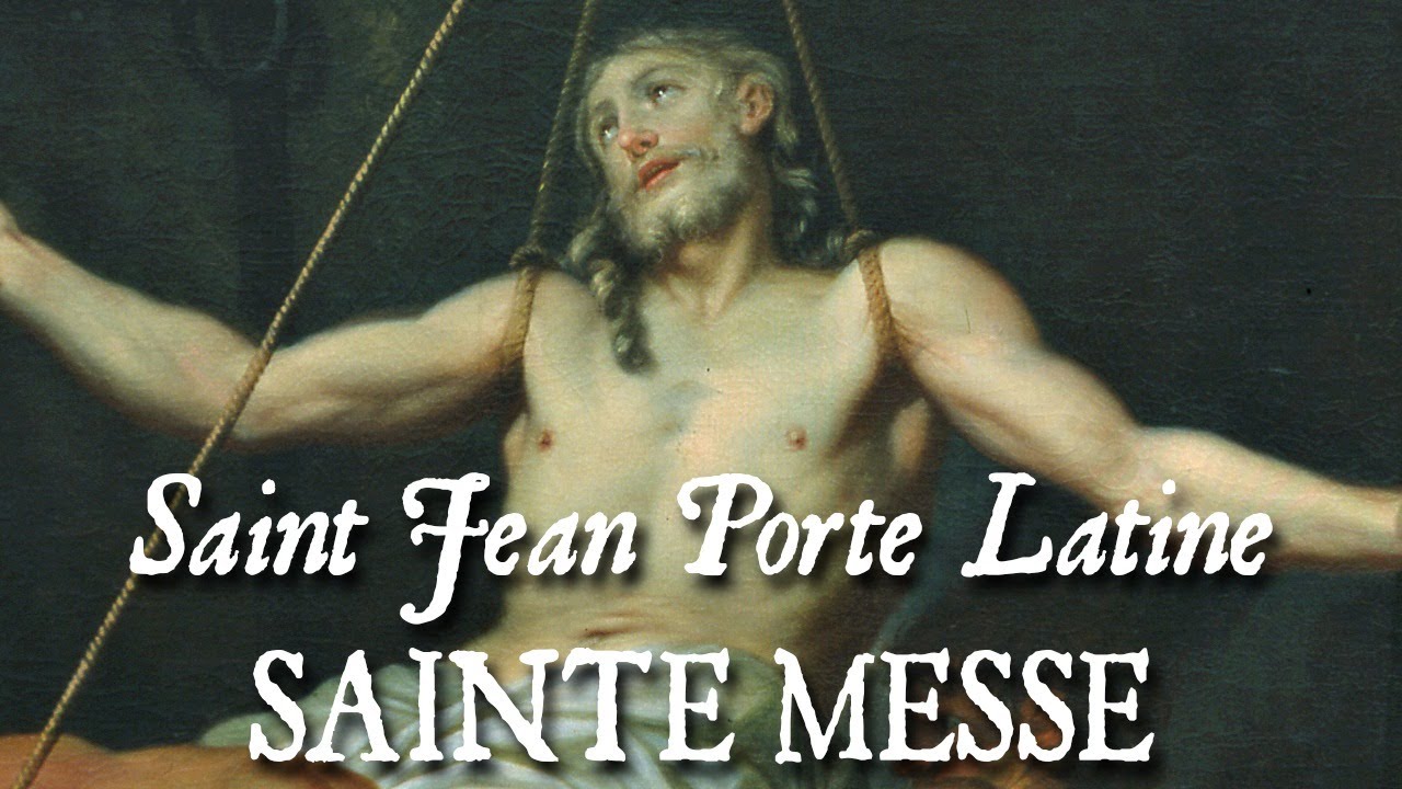 Sainte-messe-de-la-fête-de-saint-Jean-devant-la-Porte-...