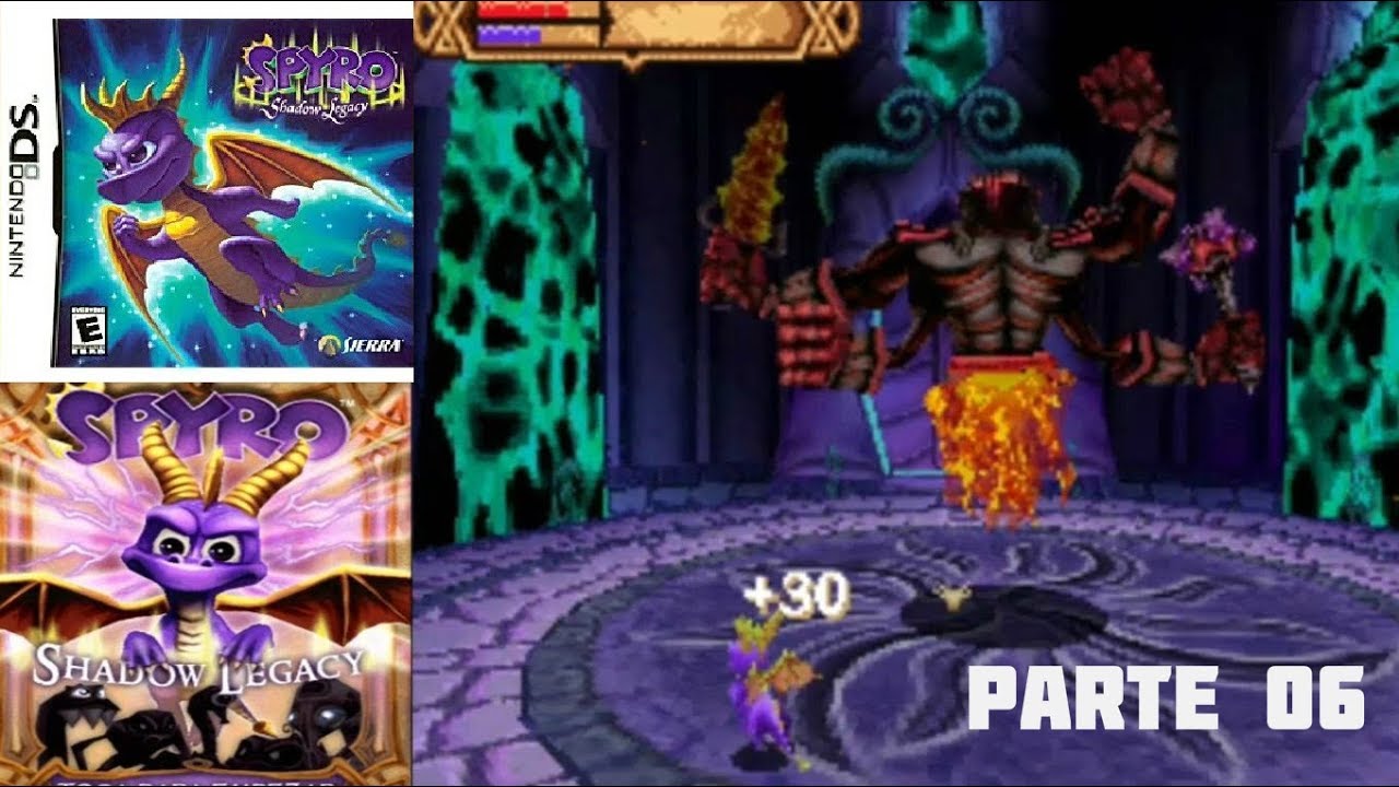 Spyro 6 Shadow Legacy (DS) (Español) (100) Parte 06 Aldea de las