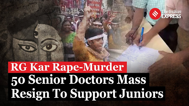50 Senior Doctors Resign En Masse at RG Kar, Back Junior Doctors' Protest Over Trainee’s Murder