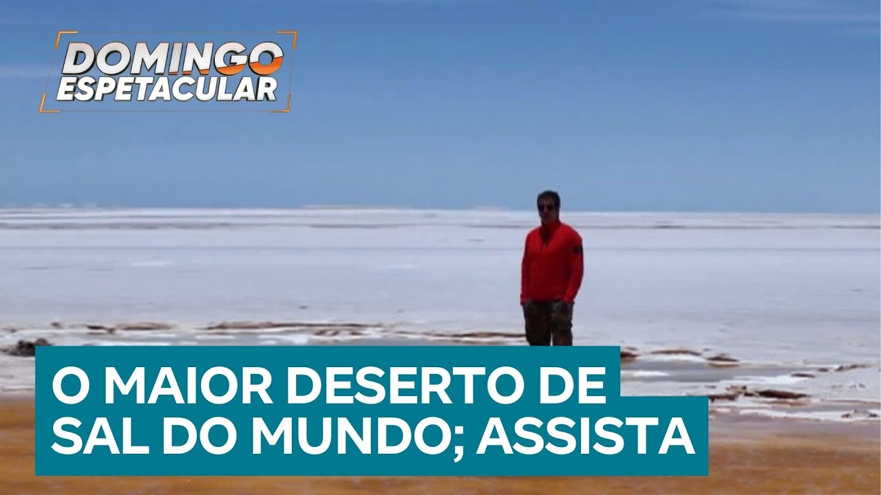 50 por 1: Alvaro Garnero conhece o deserto de sal da Bolívia na estreia da nova temporada