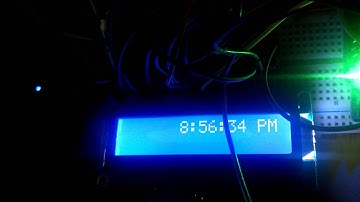Reloj digital con arduino y lcd
