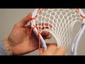 How To String A Lacrosse Stick - The Full Powell Pocket Tutorial