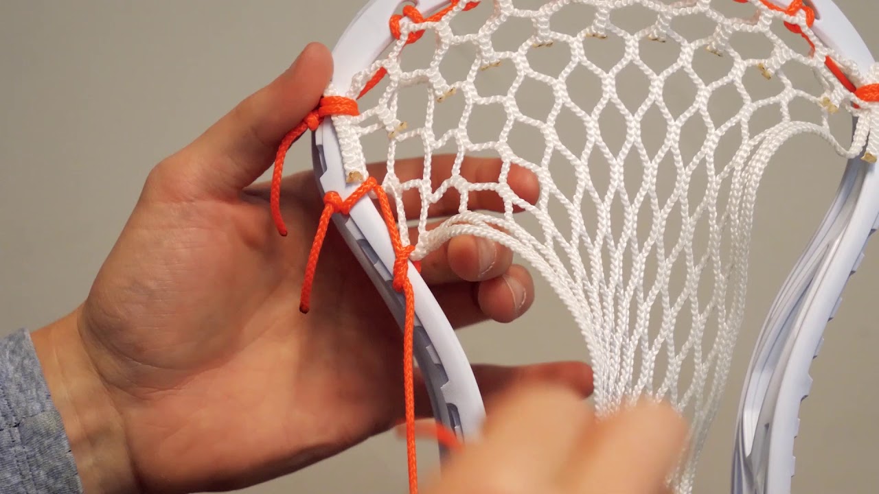 How To String A Lacrosse Stick - The Full Powell Pocket Tutorial