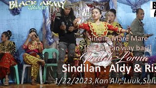 BLACK ARMY @ Kan'Ali [1/22/2023] || Mare Mare (Sasakatan y basi) Dance by Lorna, Sindilan Aldy & Ris