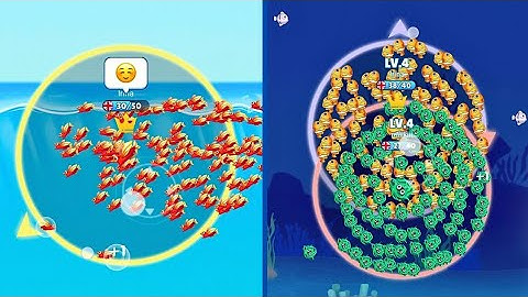 🕹 Fish Go.io 2 - Fishdom Gameplay Levels - Part 2 - Gameplay Walkthrough (iOS/Android)