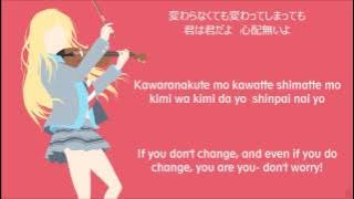 [Oranye] oleh 7!! - Shigatsu wa Kimi no Uso ED 2 - Lirik