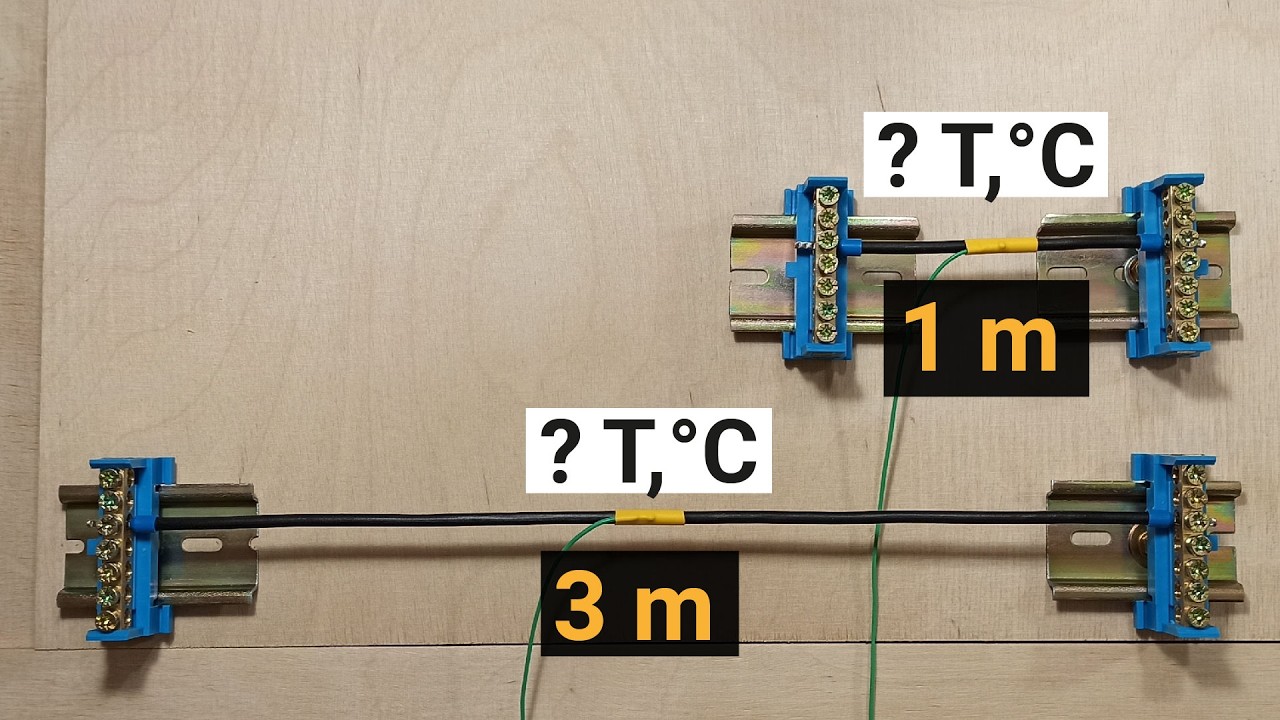 Long vs Short - Wire Load heating 30cm 1m 3m