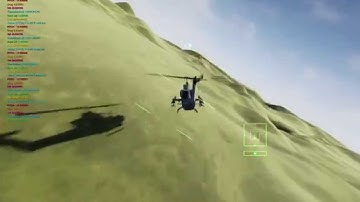 UE4 - AH1 flight test