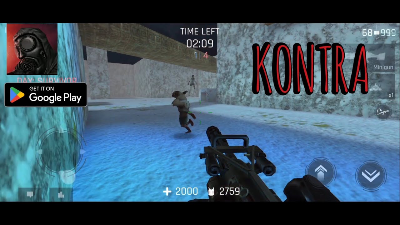 Kontra Multiplayer fps - New Update and New Map Zombie 🧟 Mode Gameplay