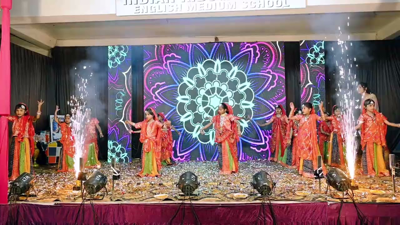 Annual function performance By class:- 1&2 girls✨#chhattisgarh #dance #activity #durg #school 