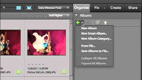 Adobe Photoshop Elements 9 - Creating a Smart Album